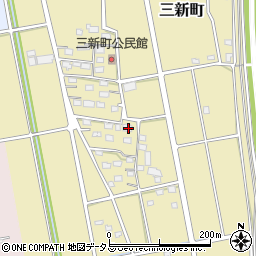 静岡県浜松市中央区三新町272周辺の地図