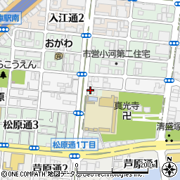 株式会社池西石材本社周辺の地図