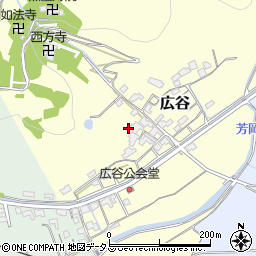 岡山県岡山市東区広谷269周辺の地図