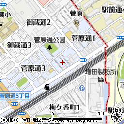 兵庫県神戸市長田区菅原通2丁目46周辺の地図