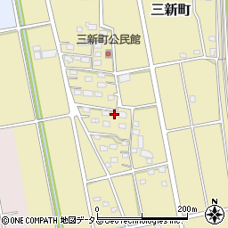 静岡県浜松市中央区三新町271周辺の地図