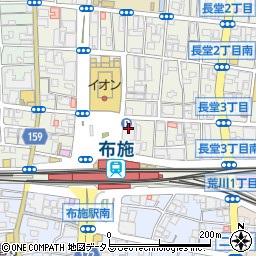 東急リバブル株式会社　東大阪センター周辺の地図