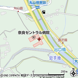 奈良セントラル病院（仁誠会）周辺の地図