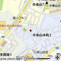 兵庫県神戸市垂水区小束山本町2丁目26周辺の地図