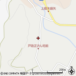 広島県三次市三和町上板木22周辺の地図