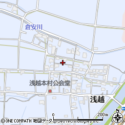 岡山県岡山市東区浅越379周辺の地図