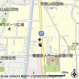 岡山県岡山市東区久保256-7周辺の地図