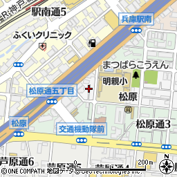 兵庫県神戸市兵庫区須佐野通4丁目3周辺の地図