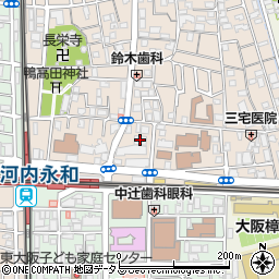 グランドゥーエ永和駅前周辺の地図