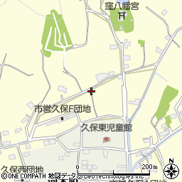 岡山県岡山市東区久保596周辺の地図