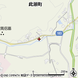 奈良県奈良市此瀬町406周辺の地図