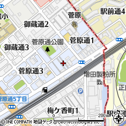 兵庫県神戸市長田区菅原通2丁目34周辺の地図