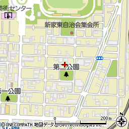 大阪府東大阪市吉田周辺の地図
