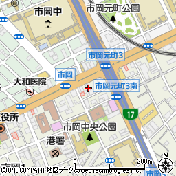 プレミアムベイ大阪周辺の地図