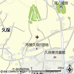 岡山県岡山市東区久保569周辺の地図