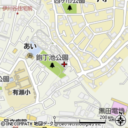 伊川谷住宅１号周辺の地図