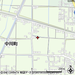 岡山県岡山市東区中川町445周辺の地図