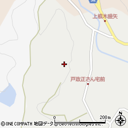 広島県三次市三和町上板木612周辺の地図