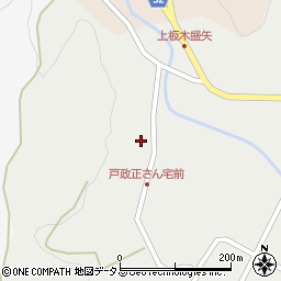広島県三次市三和町上板木23周辺の地図