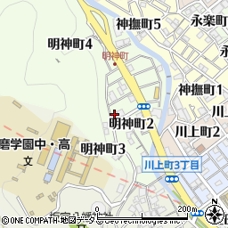 須磨シルティーハウス周辺の地図