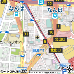 大阪府大阪市浪速区難波中1丁目6-2周辺の地図