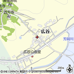 岡山県岡山市東区広谷267周辺の地図