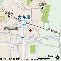 岡山県岡山市東区大多羅町210周辺の地図