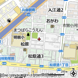 兵庫県神戸市兵庫区須佐野通周辺の地図