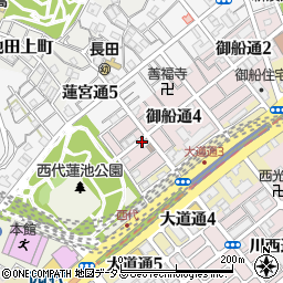 播磨屋西田商店周辺の地図