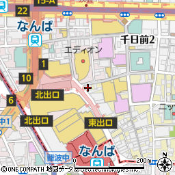 ＳＢＩ新生銀行難波フィナンシャルセンター ＡＴＭ周辺の地図