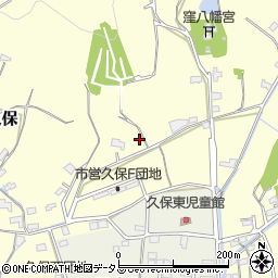 岡山県岡山市東区久保588周辺の地図