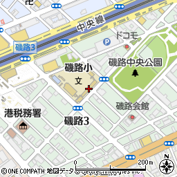 大阪市立磯路小学校周辺の地図