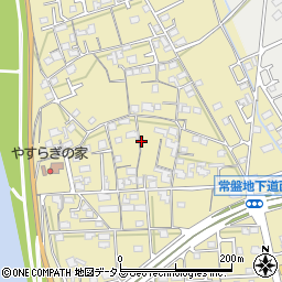 岡山県総社市中原周辺の地図