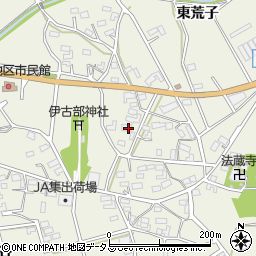 愛知県豊橋市伊古部町長左ケ谷周辺の地図