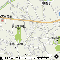 愛知県豊橋市伊古部町（長左ケ谷）周辺の地図