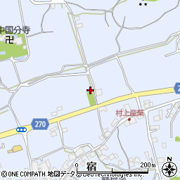 岡山県総社市宿368-2周辺の地図