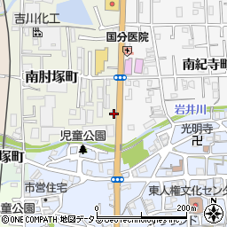 奈良県奈良市南肘塚町251周辺の地図