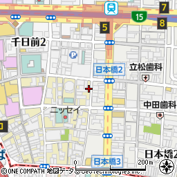タイムズ難波千日前駐車場 大阪市 駐車場 コインパーキング の住所 地図 マピオン電話帳