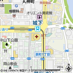 トーマツ（有限責任監査法人）　岡山連絡事務所周辺の地図