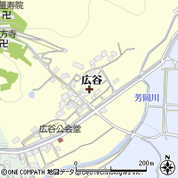 岡山県岡山市東区広谷82周辺の地図