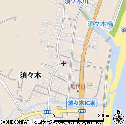 静岡県牧之原市須々木924-1周辺の地図