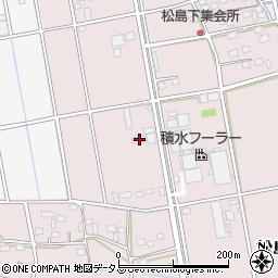 静岡県浜松市中央区松島町629周辺の地図