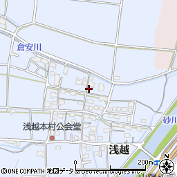 岡山県岡山市東区浅越396周辺の地図