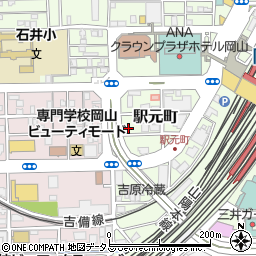 駅元コーポ周辺の地図