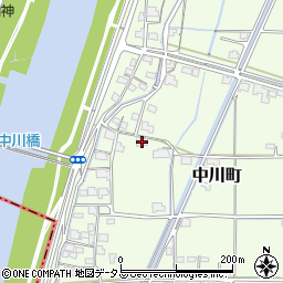 岡山県岡山市東区中川町697周辺の地図