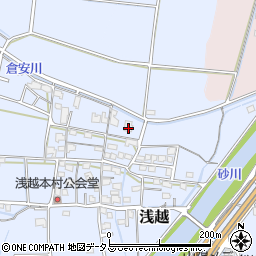 岡山県岡山市東区浅越394周辺の地図