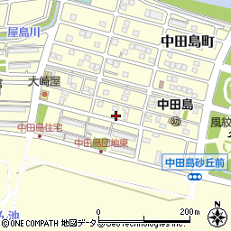 名倉美容院周辺の地図
