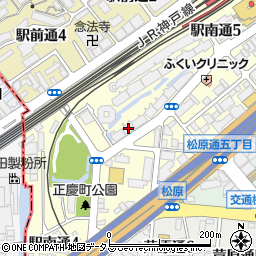 ＵＲ都市機構キャナルタウンウエスト１３号棟周辺の地図