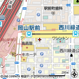 メガネの光駅前店周辺の地図
