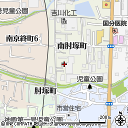 奈良県奈良市南肘塚町104-14周辺の地図